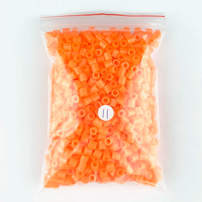 500pcs 5mm Hama Beads Perler Fuse Iron Beads GREAT KID FUN.Diy Intelligence Educational Toys Puzzles Beauty World Shop