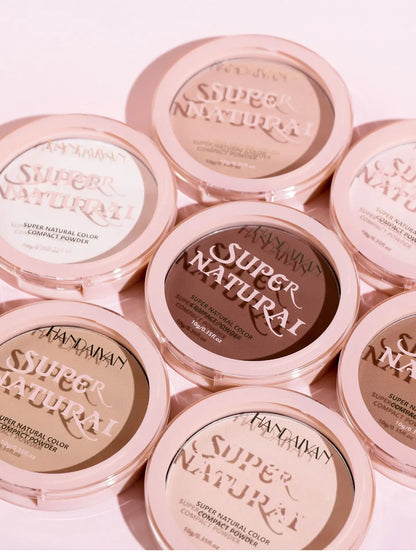 8 Color Matte Face Pressed Powder 24 Hours Oil Control Natural Setting Powder Foundation Full Coverage Waterproof Lasting Makeup Beauty World Shop