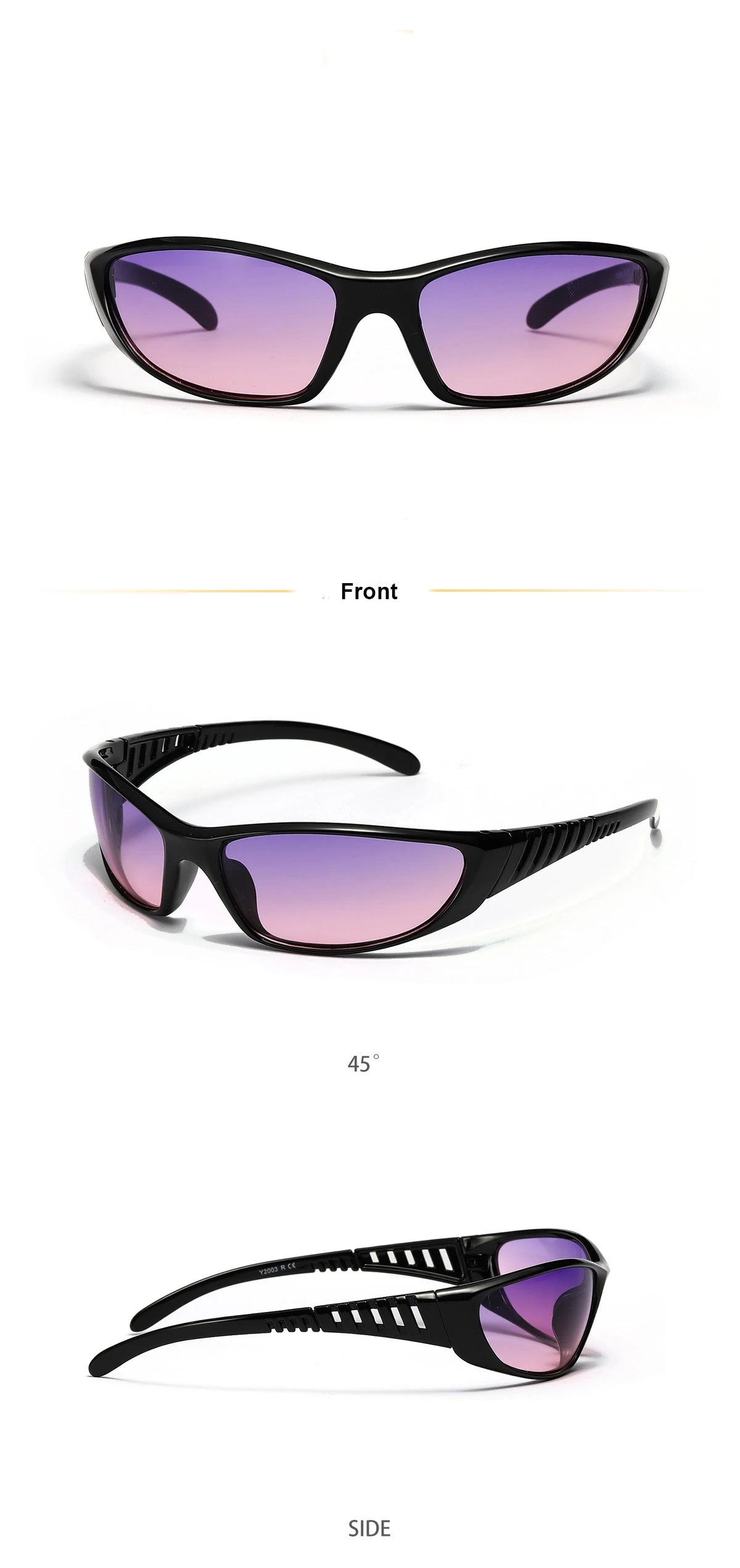 Y2K Silver Sunglasses Color Hollowed Out Future Sense Of Technology Hot Girls Net Red Sunglasses Women Sunglasses Trendy Men Beauty World Shop
