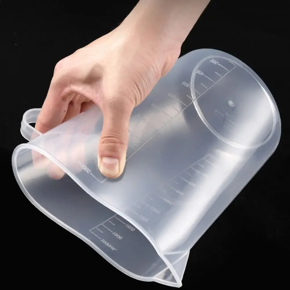 100-5000ml Thickened Plastic Measuring Cup with Scale Food Grade Measuring Cup Experimental Measuring Cup Beaker Plastic Cup Beauty World Shop