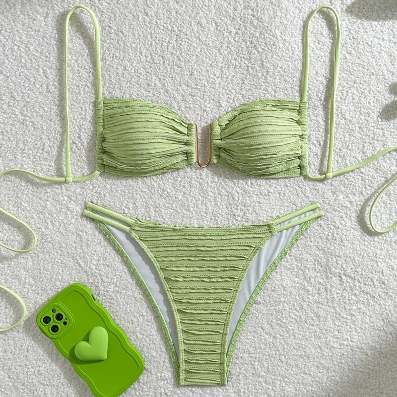 Summer Sexy Bikinis 2026 Women's Swimwear Female Swimsuit For Swim Wear Bathing Suits Brazilian Bikini Set Beachwear Pool Bather Beauty World Shop