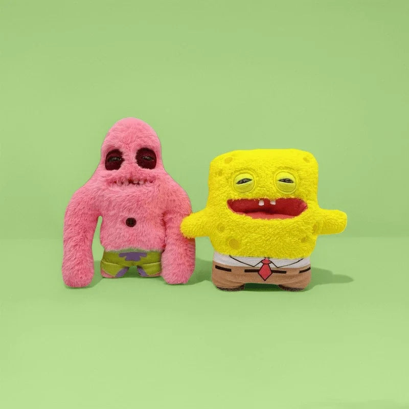 Spongebob Squarepants Patrick Star Series Plush Toys Little Monsters Funny Ugly Monster Tooth Birthday Christmas Gift Beauty World Shop