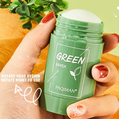Green Tea Mask Face Clean Green Tea Cleansing Deep Moisturizing Shrink Pores Blackhead Acne Facial Korean Skin Care Beauty World Shop