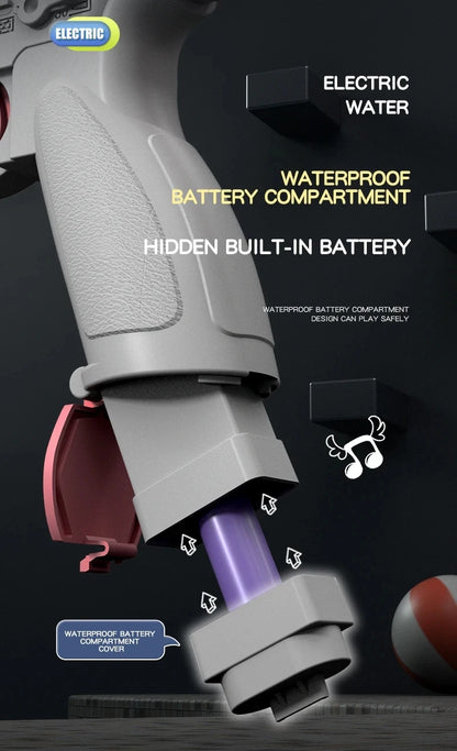 M416 Water Gun Electric Pistol Shooting Toy Full Automatic Summer Shoot Beach Outdoor Fun Toy For Children Boys Girl Adults Gift Beauty World Shop