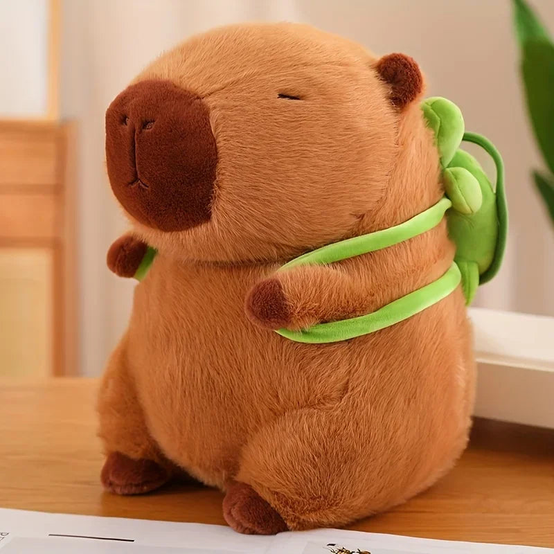 23cm Capybara Plush Simulation Capibara Anime Fluffty Toy Cute Doll Stuffed Animals Soft Doll Plush Christmas Thanksgiving Gift Beauty Fashion