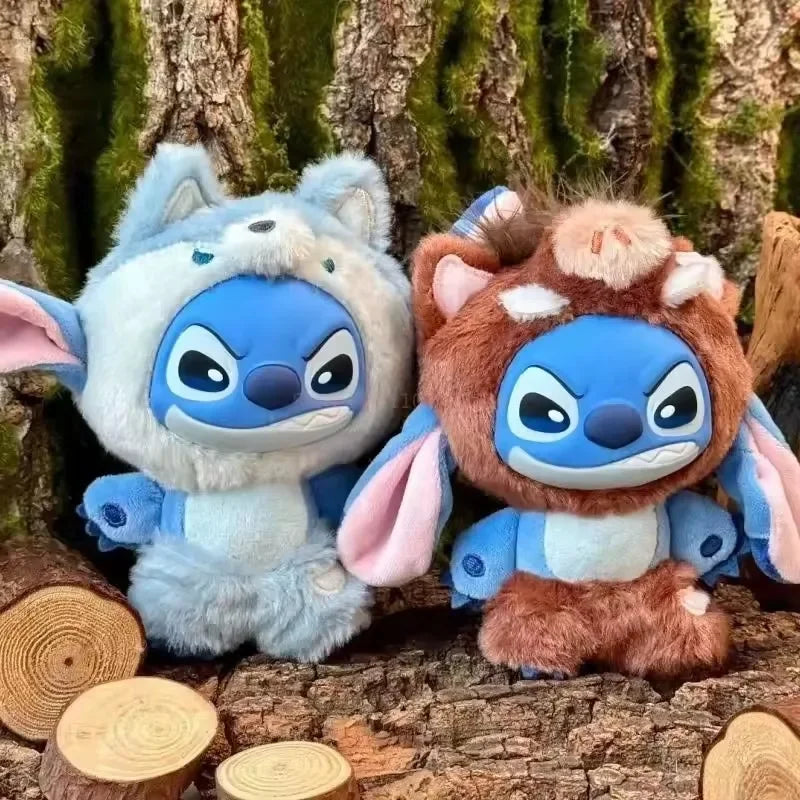 IN STOCK Stitch Animal Series Blind Box Bag Pendant Cute Plush Doll Mystery Box Toy Surprise Christmas Gift for Kids Girlfriend Beauty World Shop