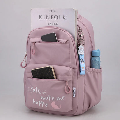 Teenage Girls School Bag Children Backpack Class Child Kids Back Pack Kawaii Bagpack Cute Women Rucksack Female Bolsas Portfolio Beauty World Shop