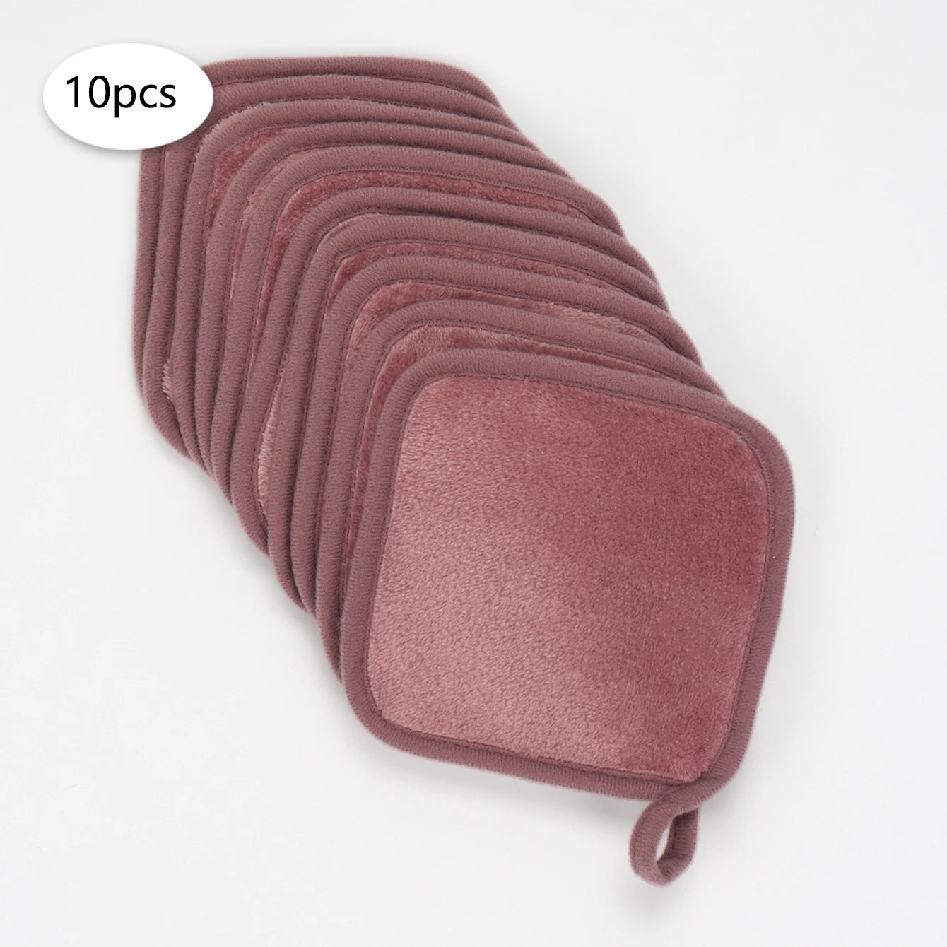 5/10/20Pcs Microfiber Face Cloths Reusable Makeup Remover Cloth Makeup Towels Face Deep Cleaning Pads Skincare Beauty Tools Beauty World Shop