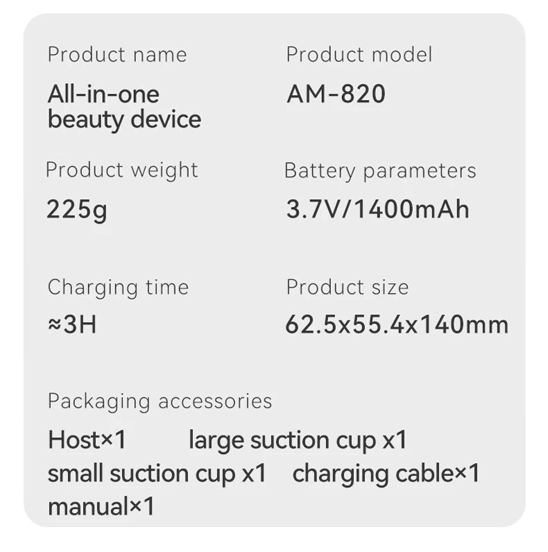 Face & Body Sculpting Massager Body Cellulite FacialTightening skin device ShapingSlimming Device Sculpting & Firming Tools Beauty World Shop
