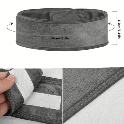 Women's Adjustable Wide Headband - Great Cosmetic Accessory for Yoga, Sports, Spa, Bath, Shower, Makeup and Face Wash Beauty World Shop