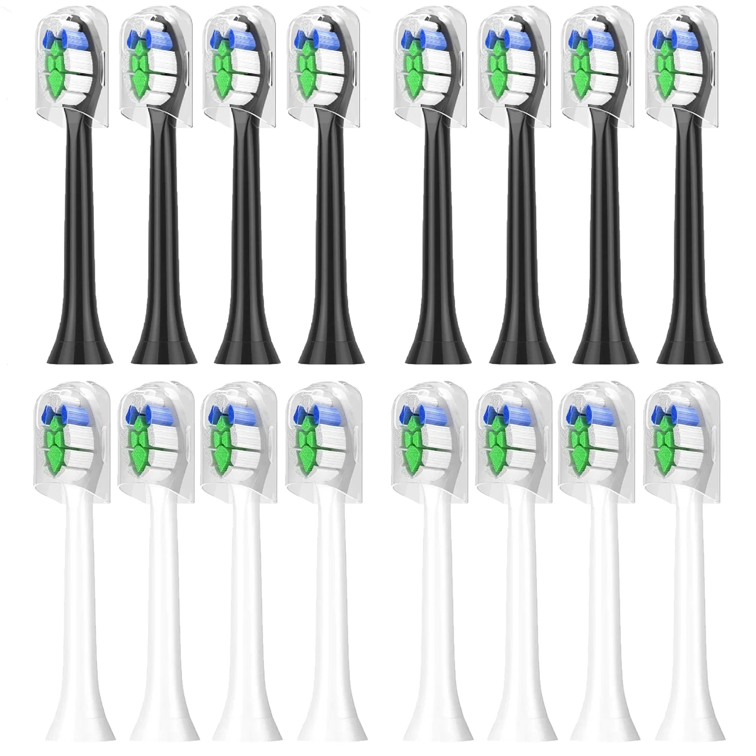 4/8/12/16 Pcs Replacement Toothbrush Heads Compatible with Philips Sonicare Electric Toothbrush Refills for 1100 2100 4100 5100 Beauty World Shop