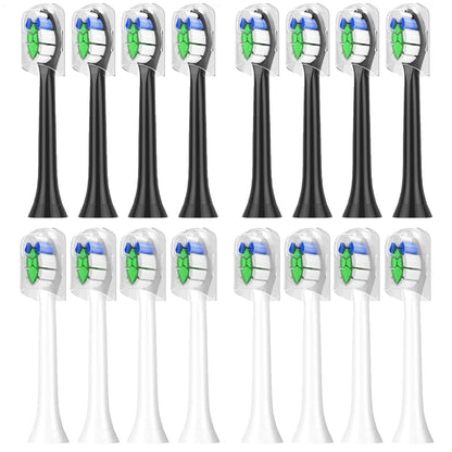 4/8/12/16 Pcs Replacement Toothbrush Heads Compatible with Philips Sonicare Electric Toothbrush Refills for 1100 2100 4100 5100 Beauty World Shop