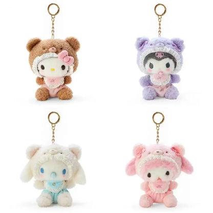 Kawai Latte Kuromi My Melody Cinnamoroll Nipple Baby 10Cm Plush Doll Pendant Ornaments Cute Gift Beauty World Shop