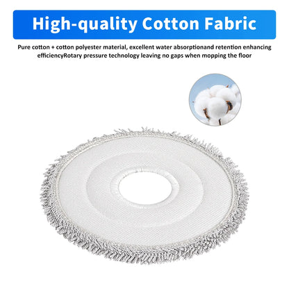 Easy Install Perfect Fit Mop Cloth Kit Mop Pad Part For Xiaomi Mijia 5 Pro OV21CN X10 Plus S10 Plus X20 X20 Plus M30 Pro M30S Beauty World Shop