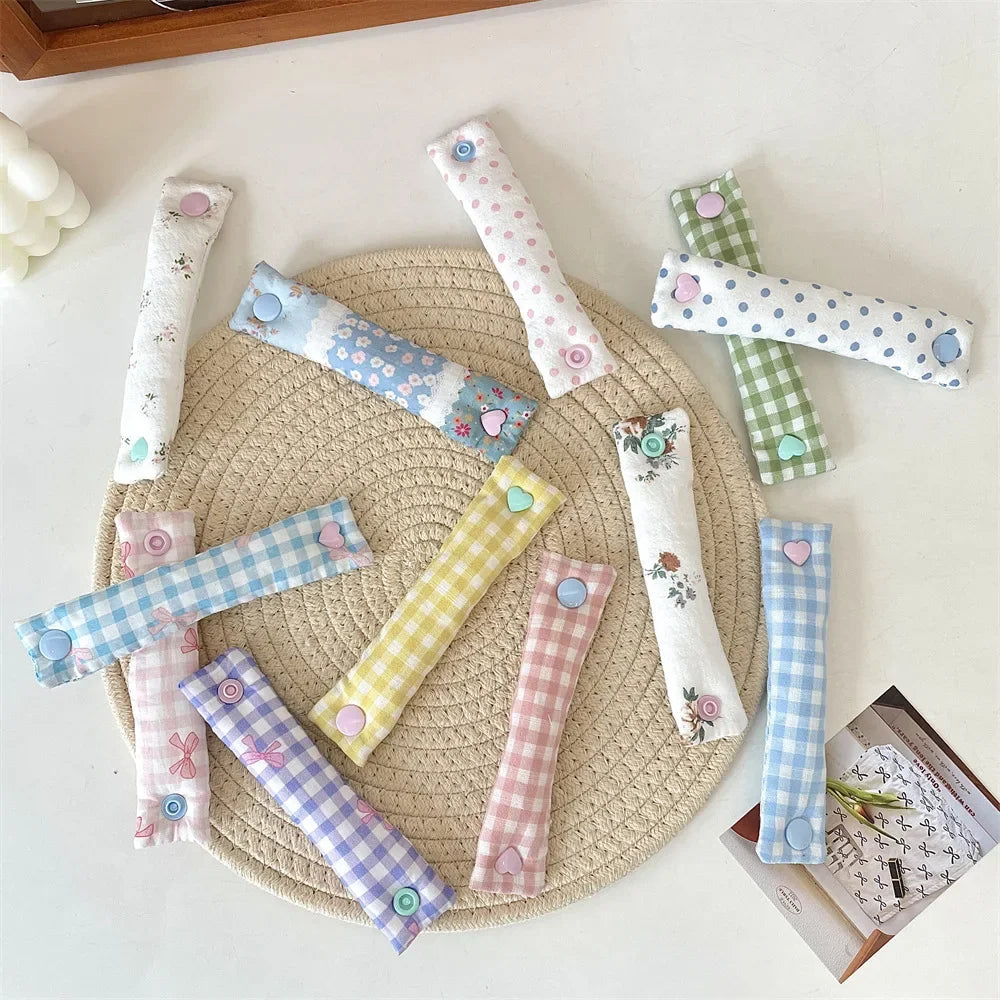 1PC Floral Cable Tie - INS Style Cloth Cord Organizer, Cute Reusable Wire Straps for Earphone/Data Cables Beauty Trend Shop