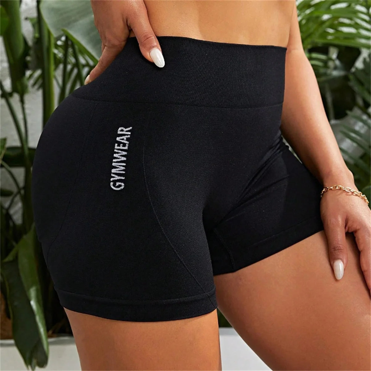 Women High Waist Butt Lift Sports Short Pants High Stretch Qyuick-Drying Breathable Yoga Shorts Athletic Tights Beauty World Shop