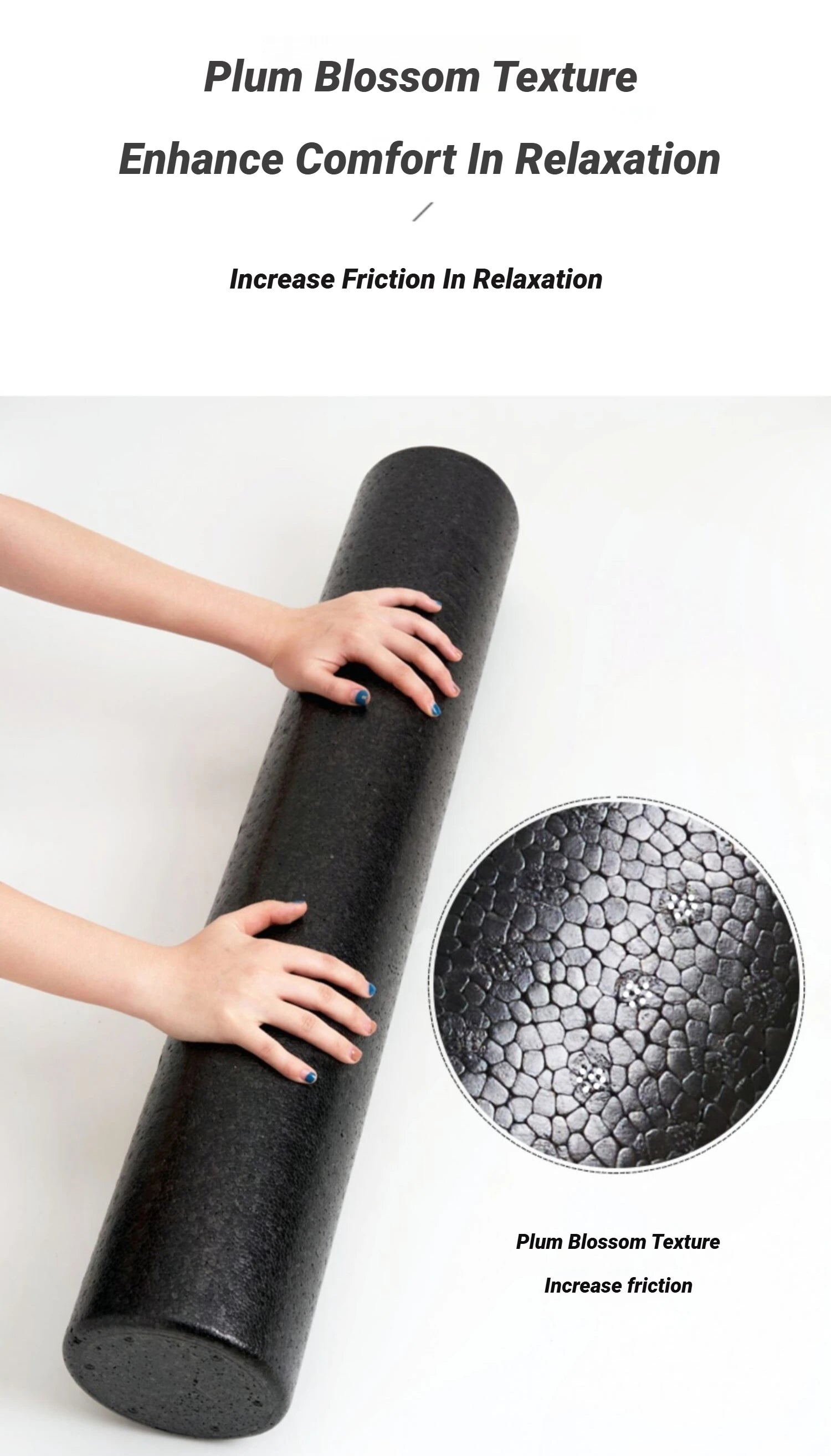 Epp Yoga Foam Massage Roller Fitness Portable Pilates Body Exercises Gym For Leg Arm Back Feet Pain Shaft Muscle Relaxation Beauty World Shop
