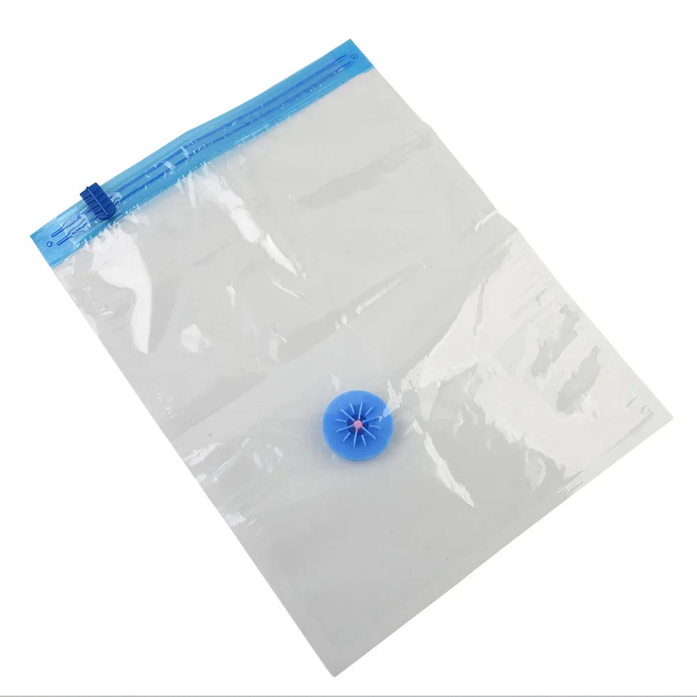 Vacuum Storage Bags With Valve Folding Compressed Space Saving Clothes Storage Big Size For Towel Cloth Blanket Beauty World Shop