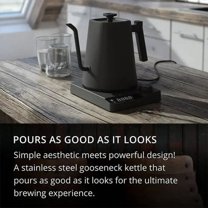 1200W Gooseneck Electric Kettle with Temperature Control Electric Kettle for Coffee and Tea Kettle Coffee Pot 110v/220v Beauty World Shop