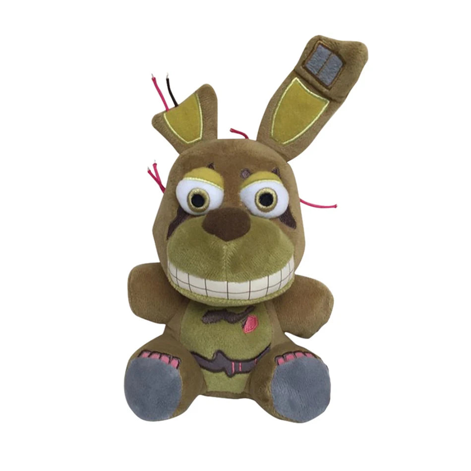 2026HOT FNa Night At Freddy Fnfa Cute Plush Toys Doll Bonnie Bear Foxy Cartoon Stuffed Dolls Freddy Toys For Children Fans Gifts Beauty World Shop