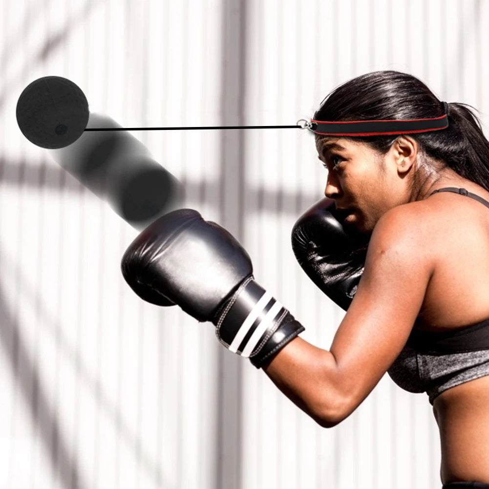 Boxing Training Ball Ultimate Reflex Ball Improve Speed with Adjustable Headband Kids Boxing Equipment Great for Reflex Accuracy Beauty World Shop