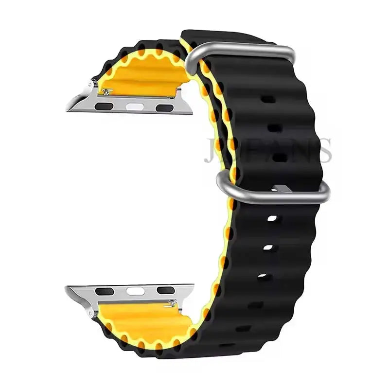 Strap For Apple watch ultra band 49mm 44mm 45mm 41mm 40mm 38mm 44 45 mm 1:1 Original Ocean belt iWatch series 9 10 8 7 se bands Beauty World Shop