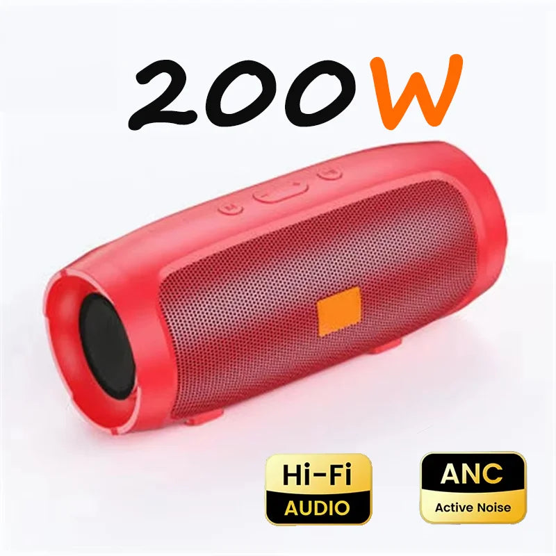 2025NEW ViVO Portable Bluetooth Speaker Wireless High Fidelity Surround Sound Box Outdoor Waterproof Camping Party Loudspeaker