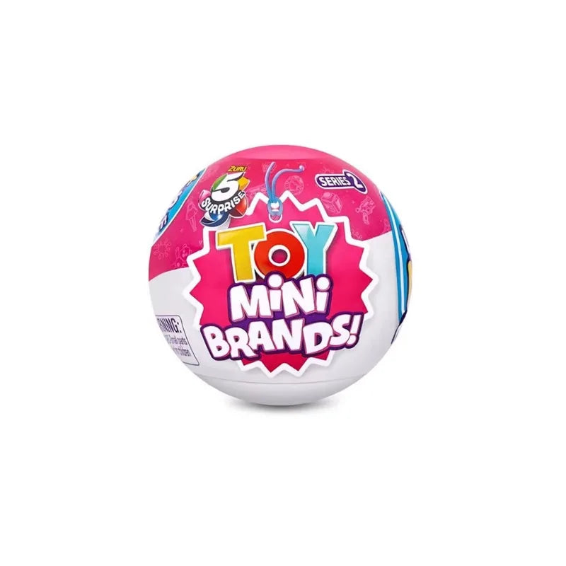 5 Surprise Mini Brands Capsule Toys Mystery Blind Box Fashion Surprise Ball Real Miniature Doll Collectible Toys Gifts Beauty World Shop
