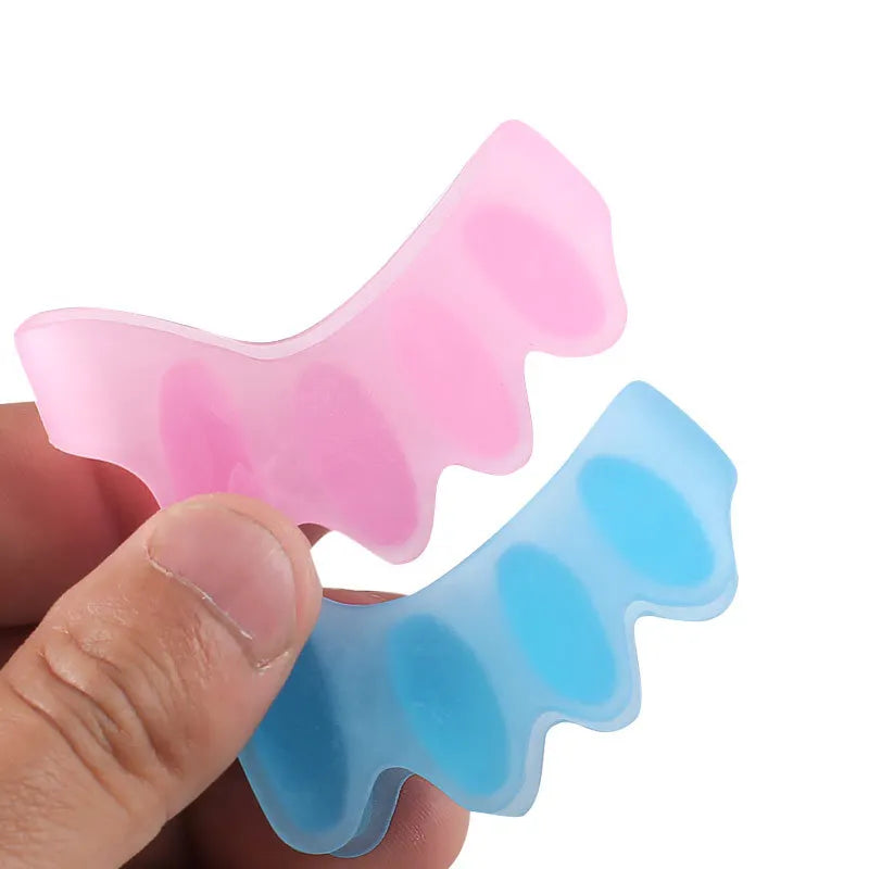 Protective Toe Separator Suitable Bunion Yoga Gel Silicone Hammer Toes Corrector for Women Men Straighteners Overlapping 1 Pair Beauty Trend Shop