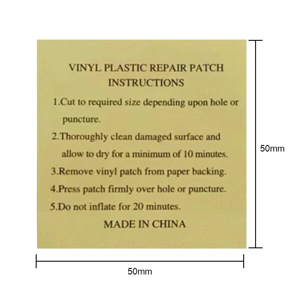 10-100pc Swimming Pool PVC Repair Patch Waterproof Swimming Ring Repair Kit Inflatable Boat Repair Patch Swimming Pool Accessory Beauty World Shop
