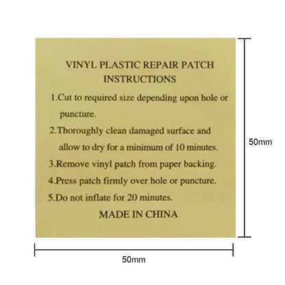 10-100pc Swimming Pool PVC Repair Patch Waterproof Swimming Ring Repair Kit Inflatable Boat Repair Patch Swimming Pool Accessory Beauty World Shop