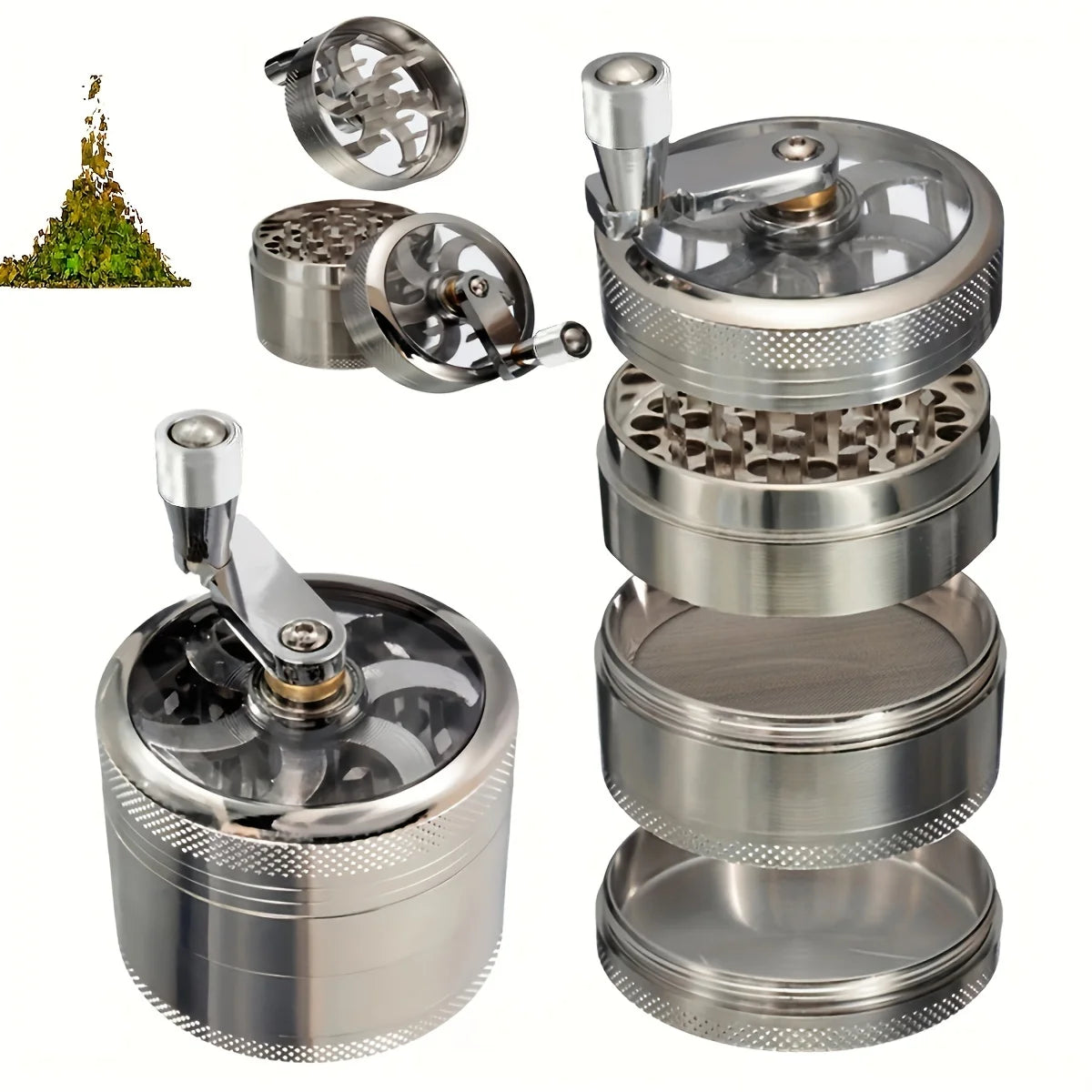 Nut and Hard Spice Grinder for Nutmeg Ginger Rock Salt and Peppercorn Hand tools, crushers Beauty World Shop