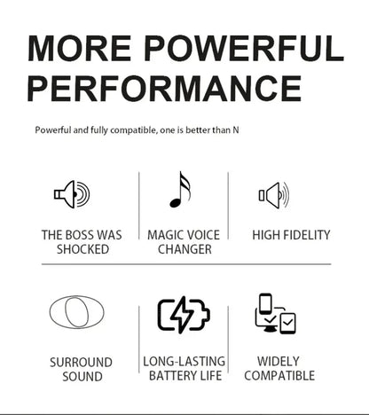 10W Powerful Wireless Portable Dual Microphone Bluetooth Sound Outdoor Family Party Karaoke Subwoofer Boom Box with 2 Microphone