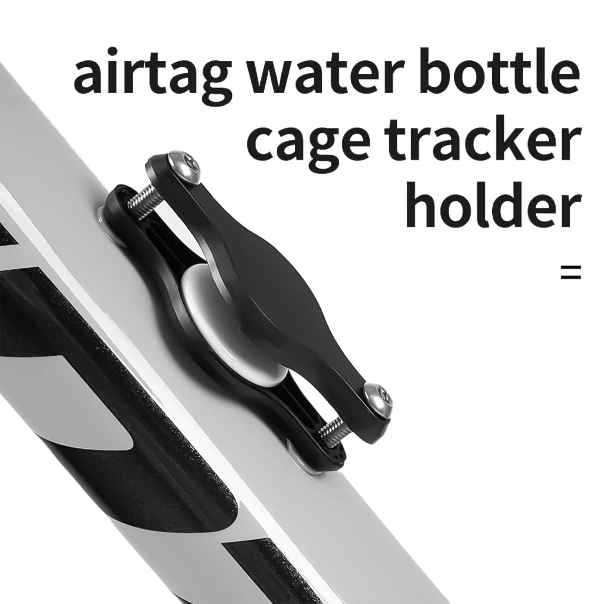 For Airtag Case Air Tag Bike Mount Bottle Cage Mount Bike Loss Prevention Stem Road GPS Holder Anti-Theft Case For Airtag