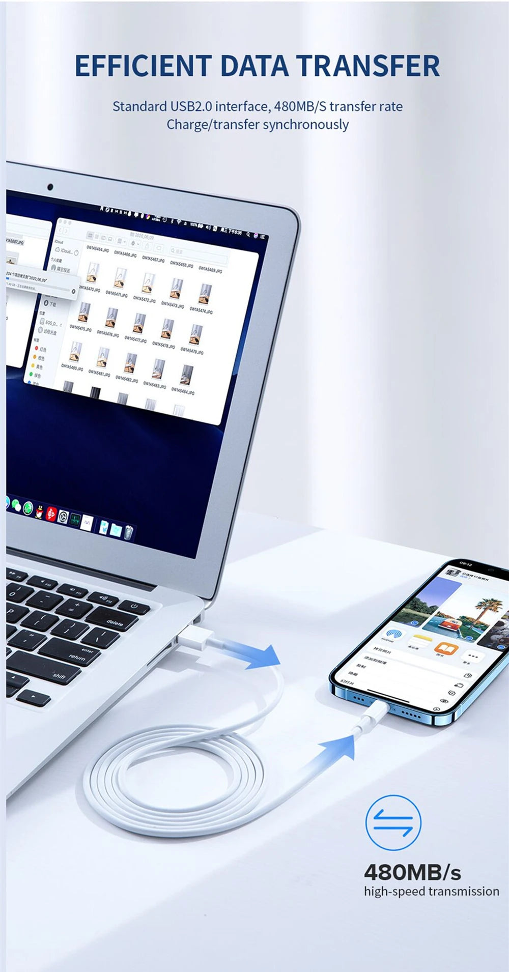 35W PD Original Fast Charging USB Cable for iPhone 14 8 7 Plus 13 12 11 Pro XS Max XR X USB C Rapid Charger Cable 1m 1.5m 2m 3m Beauty World Shop