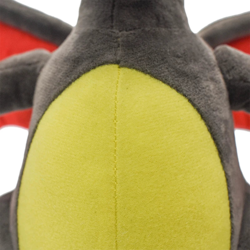 Shiny Charizard Plush Toy 9" Stuffed Doll, Collectible Cartoons for Boys Girls Gift,Gray Beauty World Shop