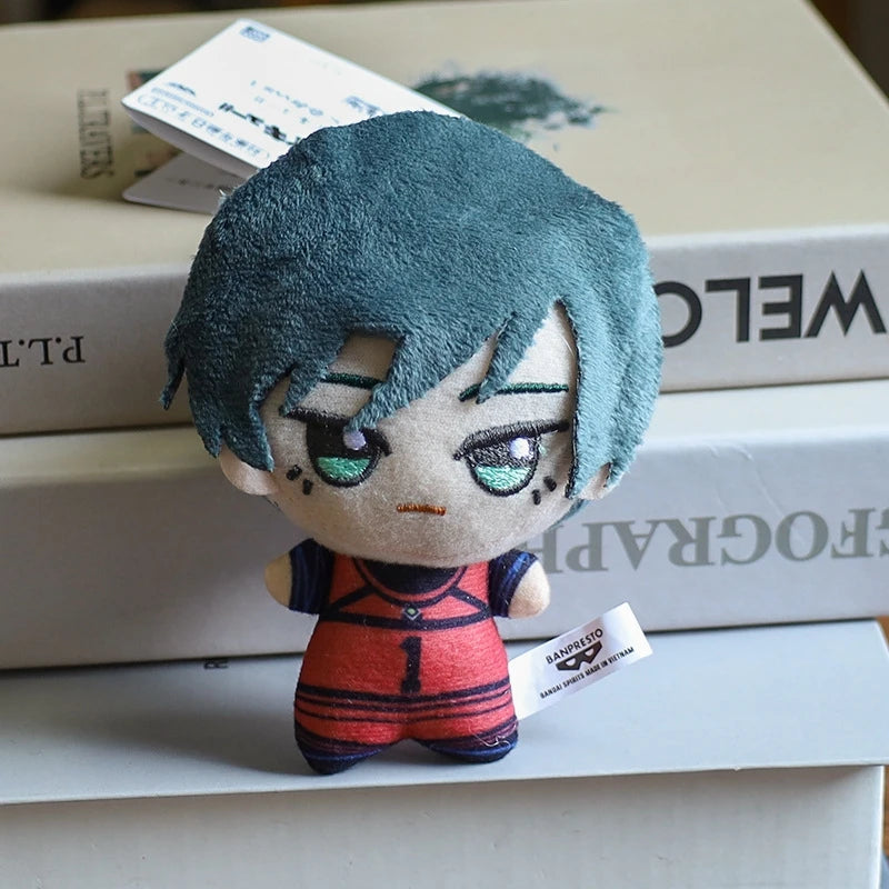 10cm Anime Volleyball Boy Blue Lock Kawaii Bag Pendant Keychain Isagi Mikage Reo Rin Itoshi Sae Blue Prison Plush Toy Kids Gift Beauty World Shop