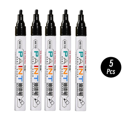 8 Colors Car Scratch Repair Paint Pen Quick Dry Touch Up Paint Repair Pen Waterproof Wheel Tyre Marker Auto Paint Marker Pens Beauty World Shop