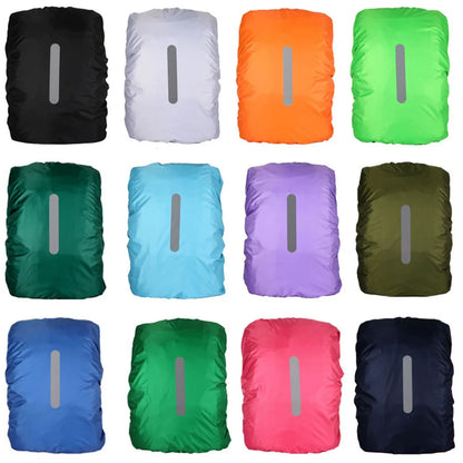 KoKossi 20L-80L Backpack Rain Cover Mountain Climbing Reflective Outdoor Waterproof Bag Camping Hiking Bag Dust Cover Woman Men Beauty World Shop