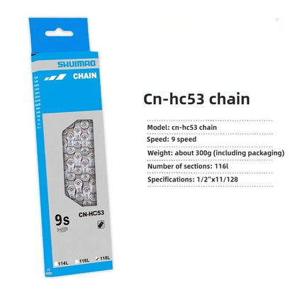 Mountain Bike Original Chains 6/7/8/9/10/11 Speed Bicycle Chain 116 MTB Bicycle Parts Beauty World Shop
