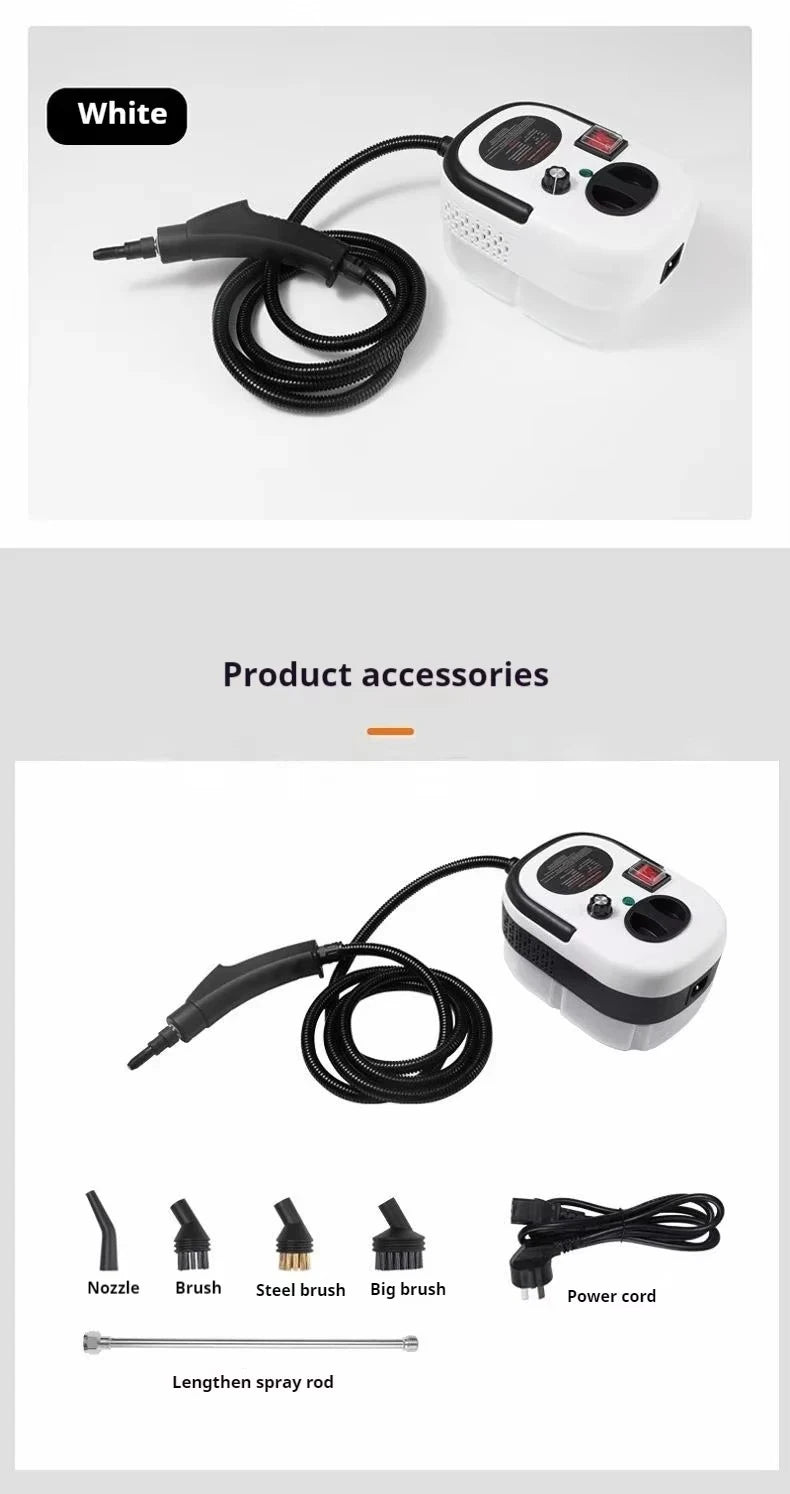 Steam Cleaner High Temperature Sterilization Air Conditioning Kitchen Hood Home /Car Steaming Cleaner 220V EU Plug Beauty World Shop