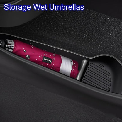 Door Side Storage Box Front Rear Door Handle Armrest Tray Organizer for Tesla Model 3 and Model Y Juniper 2025 Car Accessories Beauty World Shop