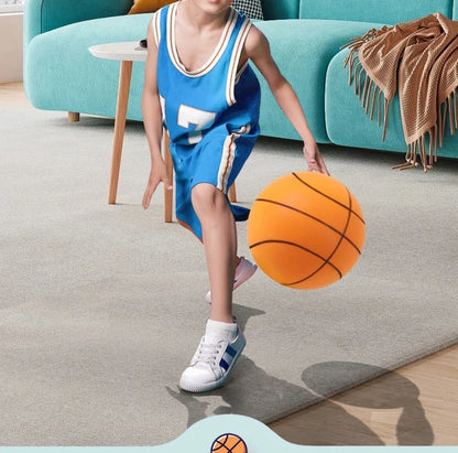 Foam Basketball Kids Silent Basketball Bouncing Mute Silent Ball Bounce Squeezable Mute Bouncing Basketball Beauty World Shop