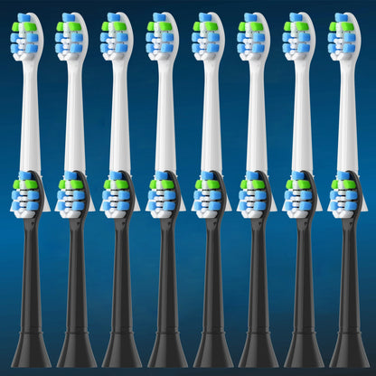 Toothbrush Heads Compatible with Philips Electric Toothbrush,Replacement Brush Heads Fit for 3100 4100 4300 5300 5500 6100 9000 Beauty World Shop