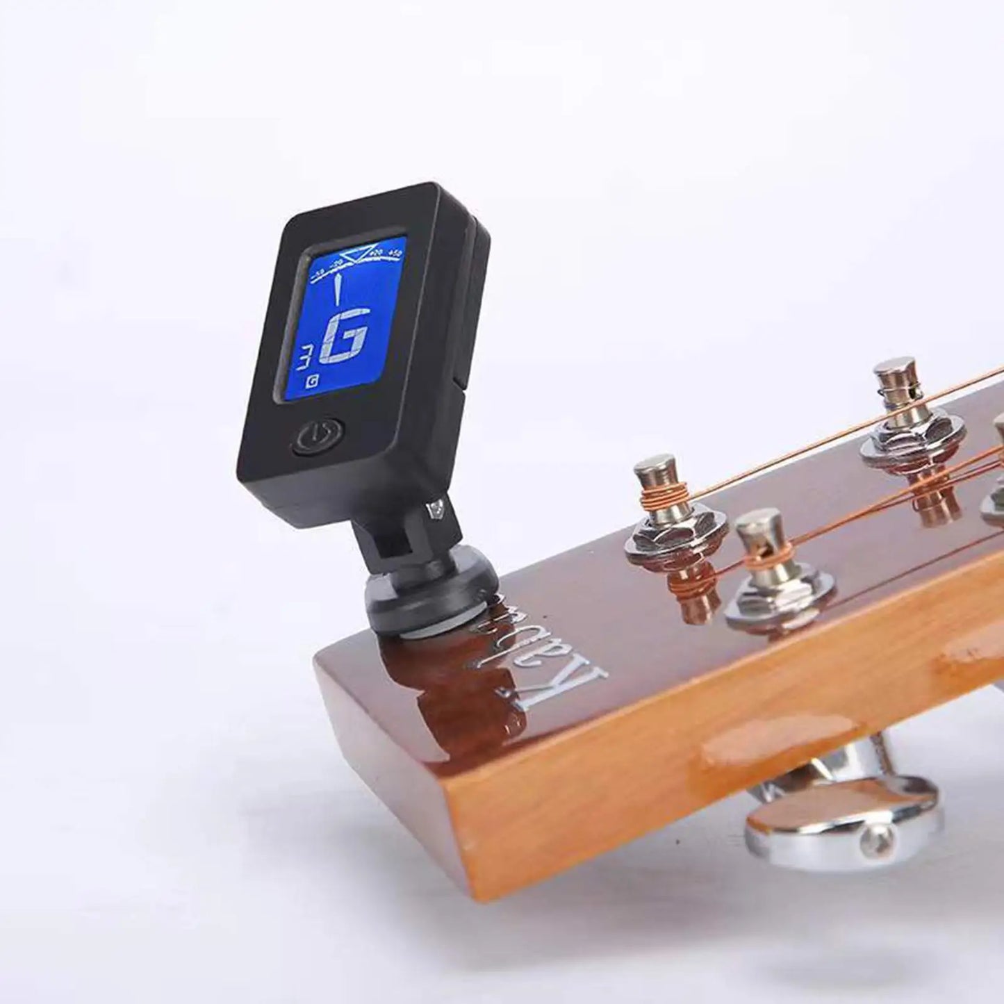 Gitaar Tuner Apparaat 12-Tone Ukelele Bas Viool Tuner Draagbare Automatische Trillingen Transmissie Instrument Tuner Accessoire Beauty Trend Shop