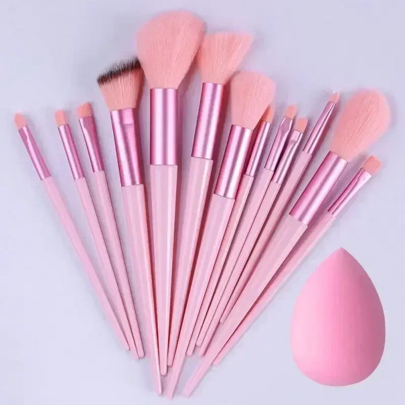 Makeup Brush Set Soft Fluffy Professiona Cosmetic Foundation Powder Eyeshadow Kabuki Blending Make Up Brush Beauty Tool Makeup Beauty World Shop