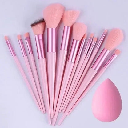 Makeup Brush Set Soft Fluffy Professiona Cosmetic Foundation Powder Eyeshadow Kabuki Blending Make Up Brush Beauty Tool Makeup Beauty World Shop