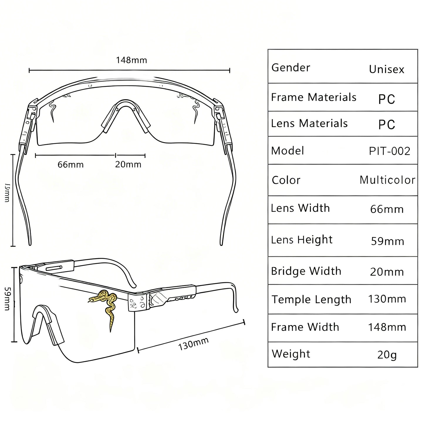 Brand Men Women Outdoor Sports Goggles UV400 Cycling Sunglasses MTB Bike Bicycle Party Running Windproof Protection Eyewear Beauty World Shop