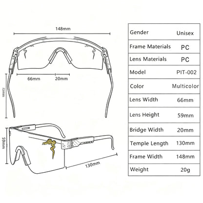 Brand Men Women Outdoor Sports Goggles UV400 Cycling Sunglasses MTB Bike Bicycle Party Running Windproof Protection Eyewear Beauty World Shop