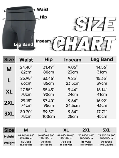 X-TIGER Cycling Shorts 6D Gel Cushioned Cycling Shorts MTB Cycling Briefs Cycling Lounge Pants Yoga Pants Sports Fitness Pants Beauty World Shop